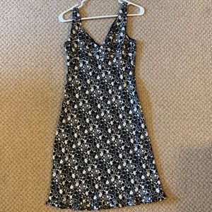 Black and white dress